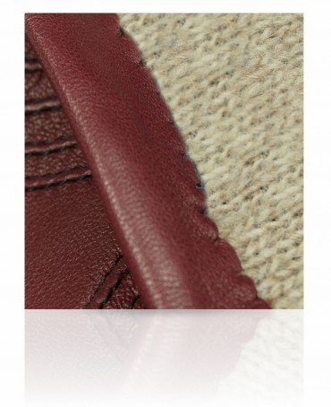 Перчатки Женские 11_ORA/BORDO//11